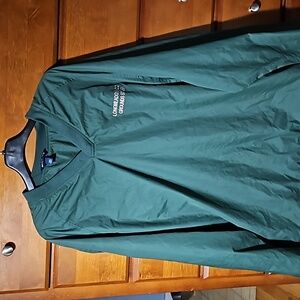 Sport-Tek® V-Neck Raglan Wind Shirt with Custom writing 3x